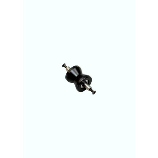 Rope guide wheel with bearings